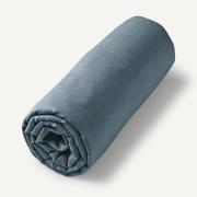 Hoeslaken in gewassen voilekatoen, Gypse