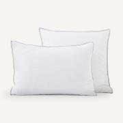 Kussensloop in gewassen hennep, Helm