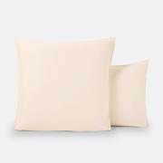 Effen kussensloop in gewassen katoen, Scenario