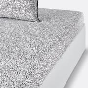 Hoeslaken in gewassen katoen, Leafbird