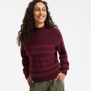 Gestreepte trui in mixed alpaca Signature ARISTIDE