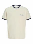 T-shirt met korte mouwen en contrasterende kraag