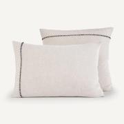 Kussensloop in gewassen linnen, Cavallo