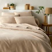 Dekbedovertrek, katoenen chambray flanel, Clara