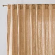 Gewassen linnen gordijn met verborgen lussen Onega