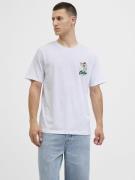 T-shirt bedrukt achteraan