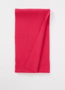 Tommy Hilfiger Fijngebreide sjaal met logo 220 x 30 cm