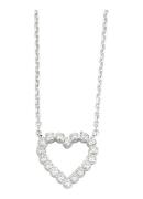 Diamond Point Witgouden collier 0.25 ct diamant Hearts & Arrows