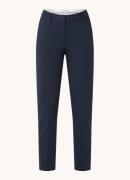 Hobbs Quin high waist slim fit cropped pantalon met persplooi