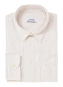 Loreak Mendian Regular fit overhemd met streepprint en logoborduring