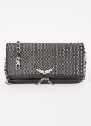 Zadig&Voltaire Rocky schoudertas van leer met studs