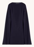 Ralph Lauren Mini jurk met cape en stretch