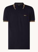 HUGO BOSS Paul slim fit polo van piqué katoen met logo