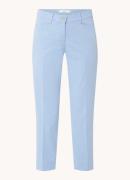 BRAX Mara mid waist regular fit cropped chino met steekzakken