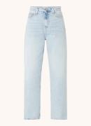 Calvin Klein High waist straight leg jeans met lichte wassing