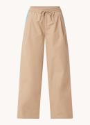 Essentiel Antwerp Fleetwoodmac mid waist wide fit pantalon met split