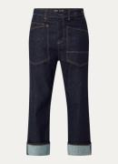 MAC Jeans Baggy mid waist straight leg jeans met donkere wassing