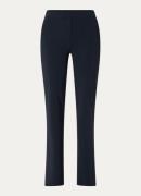 Expresso High waist flared fit pantalon met steekzakken