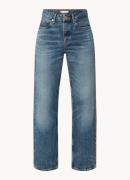 Tommy Hilfiger Mid waist wide leg jeans met steekzakken