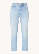 JOSH V Celi high waist tapered jeans met lichte wassing