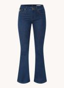 Lois Mid waist flared jeans met medium wassing