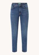 Benetton High waist skinny jeans in biologische katoenblend met medium...