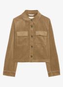 Marc O'Polo Cropped jack van corduroy met borstzakken