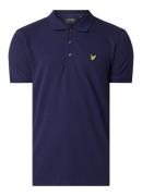 Lyle & Scott Slim fit polo van piqué katoen met logo