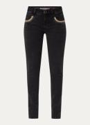 Mos Mosh MMNaomi Perla high waist skinny jeans met gekleurde wassing