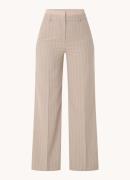 JOSH V Nina high waist wide fit pantalon met steekzakken