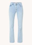 Josephine & Co Alessandro high waist flared jeans met lichte wassing