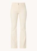 Claudia Sträter High waist flared jeans met gekleurde wassing