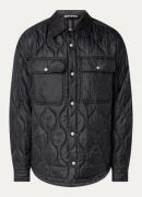 Palm Angels Quilted jack met borstzakken