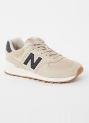 New Balance 574 sneaker met mesh details