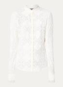 Mos Mosh MMJetta Lace blouse met opengewerkt dessin