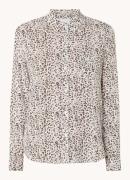 Rails Josephine blouse met panterprint