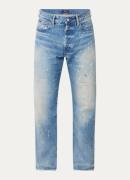 Ralph Lauren Straight leg jeans met medium wassing en steekzakken