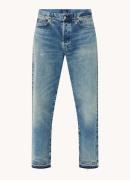 Ralph Lauren Heritage straight leg jeans met gerafelde zoom