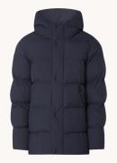 Elvine Bror REC. puffer jack met waterafstotende coating en capuchon