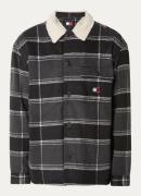 Tommy Hilfiger Overshirt met ruitdessin en borstzak