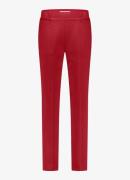 Studio Anneloes Luca mid waist tapered fit pantalon met steekzakken