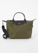 Longchamp Le Pliage Energy handtas L met leren details