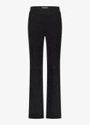 Studio Anneloes Marilon mid waist flared fit broek met glitter en stee...