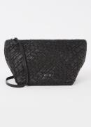 IRO Neobel clutch van leer met afneembare schouderriem