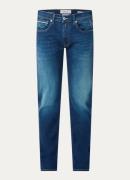 Replay Hyperflex straight leg jeans met donkere wassing