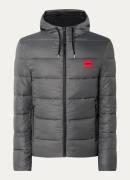 HUGO BOSS Balin puffer jack met capuchon en ritszakken