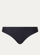 Triumph Body Make-Up Illusion high waisted naadloze tanga met kant