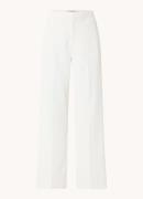 Mos Mosh MMLeya Miley high waist wide fit pantalon met steekzakken