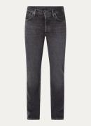 Acne Studios 1996 straight leg jeans van biologisch katoen met gekleur...