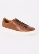 Dune London Terrence sneaker van leer